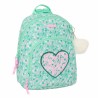 Zaino Casual Safta Cuore Menta 25 x 30 x 13 cm Mini