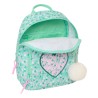 Zaino Casual Safta Cuore Menta 25 x 30 x 13 cm Mini