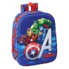 Zaino per Bambini The Avengers Rosso Blu scuro 22 x 27 x 10 cm 3D