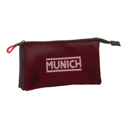 Portaoggetti Triplo Munich Vulcan Nero 22 x 12 x 3 cm