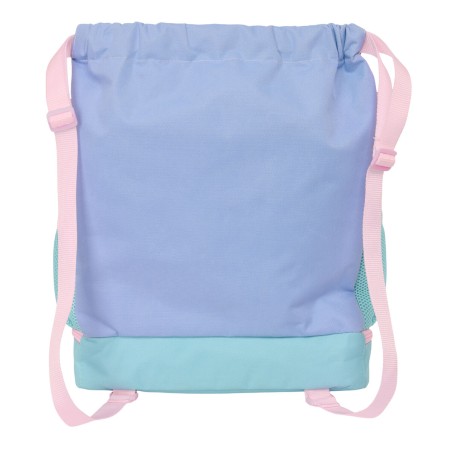 Zainetto con Cordini Munich Mellow Azzurro Rosa Celeste 35 x 40 x 1 cm