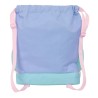 Zainetto con Cordini Munich Mellow Azzurro Rosa Celeste 35 x 40 x 1 cm