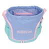 Zainetto con Cordini Munich Mellow Azzurro Rosa Celeste 35 x 40 x 1 cm