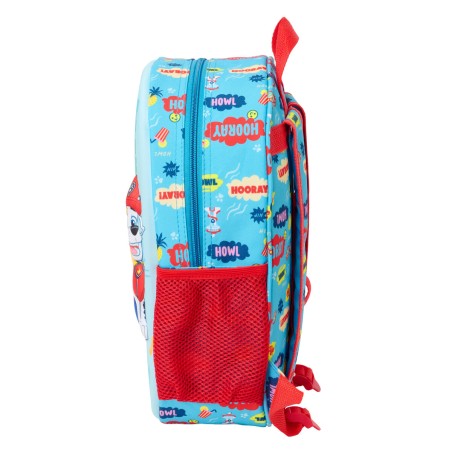 Zaino per Bambini The Paw Patrol Azzurro 27 x 33 x 10 cm 3D