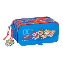Portaoggetti Triplo The Paw Patrol Cool Azzurro Rosso 21,5 x 10 x 8 cm