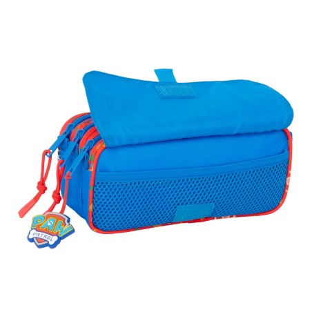 Portaoggetti Triplo The Paw Patrol Cool Azzurro Rosso 21,5 x 10 x 8 cm