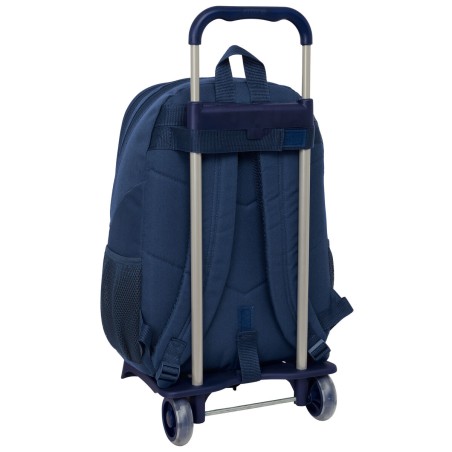 Trolley per la Scuola Munich Blue indigo Azzurro 32 x 44 x 16 cm
