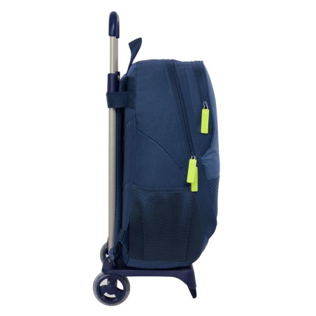 Trolley per la Scuola Munich Blue indigo Azzurro 32 x 44 x 16 cm