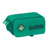 Portaoggetti Triplo Real Betis Balompié Verde 21,5 x 10 x 8 cm