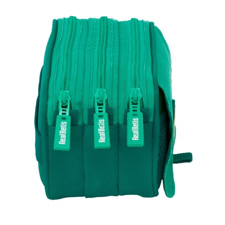 Portaoggetti Triplo Real Betis Balompié Verde 21,5 x 10 x 8 cm