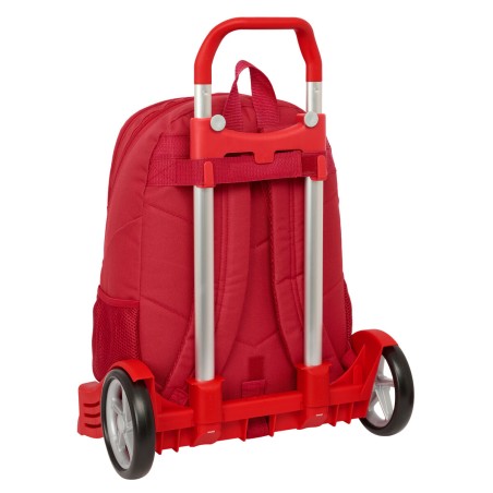 Trolley per la Scuola Sevilla Fútbol Club Rosso 32 x 43 x 14 cm