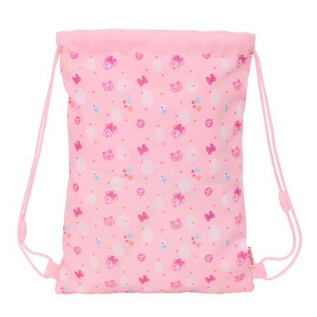 Zainetto con Cordini Minnie Mouse Baby Rosa 26 x 34 x 1 cm