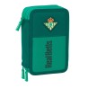 Plumier Triplo Real Betis Balompié Acquamarina 12,5 x 19,5 x 5,5 cm 37 Pezzi