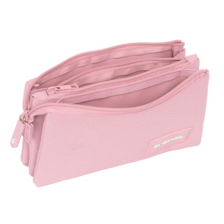Portaoggetti Triplo El Ganso Pink Rosa 22 x 12 x 3 cm