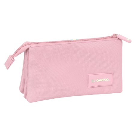 Portaoggetti Triplo El Ganso Pink Rosa 22 x 12 x 3 cm