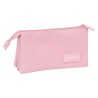 Portaoggetti Triplo El Ganso Pink Rosa 22 x 12 x 3 cm