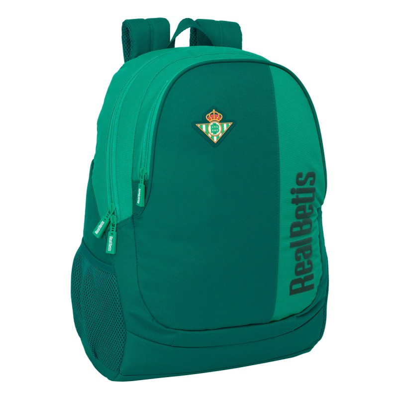 Zaino Scuola Real Betis Balompié Verde 32 x 44 x 16 cm