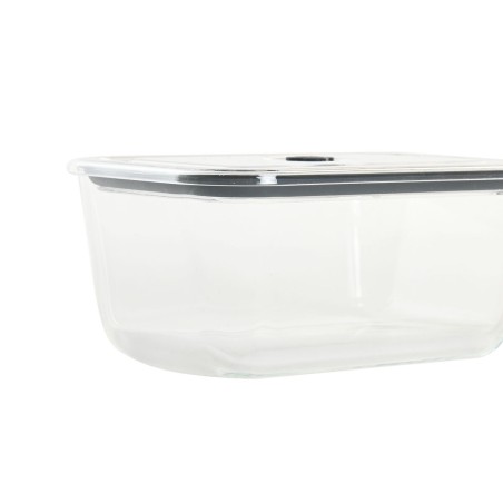 Porta pranzo Home ESPRIT Trasparente polipropilene Vetro Borosilicato 1,5 L