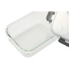 Porta pranzo Home ESPRIT Trasparente polipropilene Vetro Borosilicato 1,5 L