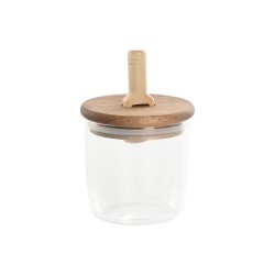 Barattolo Home ESPRIT Trasparente Naturale 300 ml