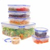 Set di Contenitori da Cucina Ermetici Impilabili Max Home 29 x 12 x 20 cm 6 Unità