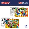 Set di 4 Puzzle Mickey Mouse 35 x 1,5 x 25 cm 48 Pezzi (6 Unità)
