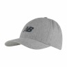 Cappello Sportivo New Balance 6 Panel Structured Grigio Taglia unica
