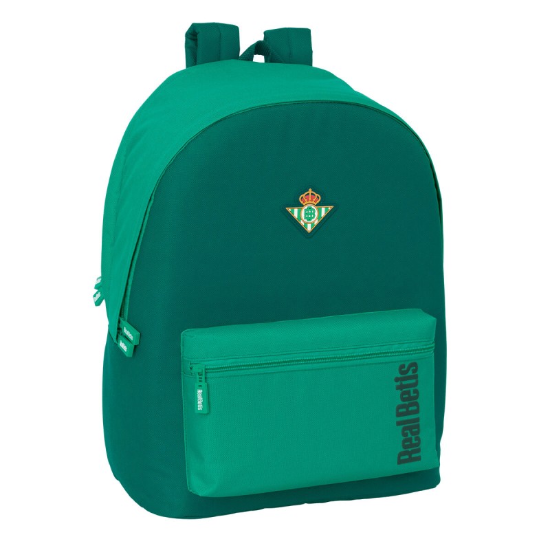 Zaino per PC Portatile e Tablet con Uscita USB Real Betis Balompié Verde