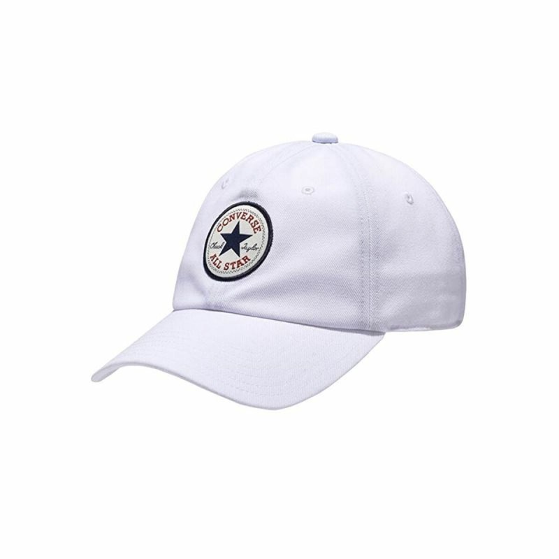 Cappello Sportivo Converse 10022134-A02 Bianco Multicolore Taglia unica Cappello Sportivo Converse 10022134-A02 Bianco Multicolore Taglia unica