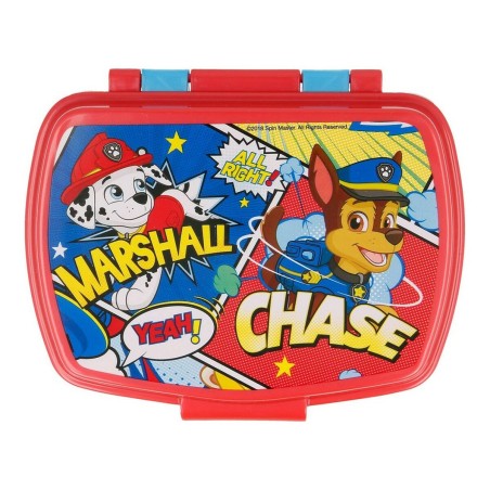 Contenitore per Sandwich The Paw Patrol Friendship Rosso Azzurro (17 x 5.6 x 13.3 cm)