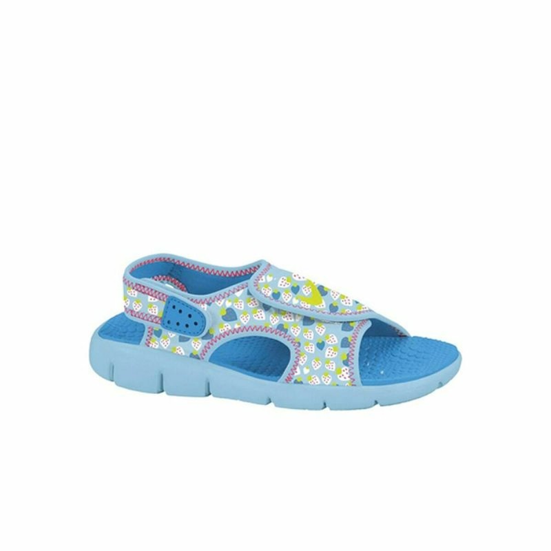 Ciabatte per Bambini Nike Sunay Adjust Azzurro Ciabatte per Bambini Nike Sunay Adjust Azzurro