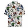 Maglia a Maniche Corte per Bambini Marvel Grigio chiaro