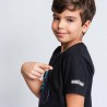 Maglia a Maniche Corte per Bambini The Mandalorian Nero