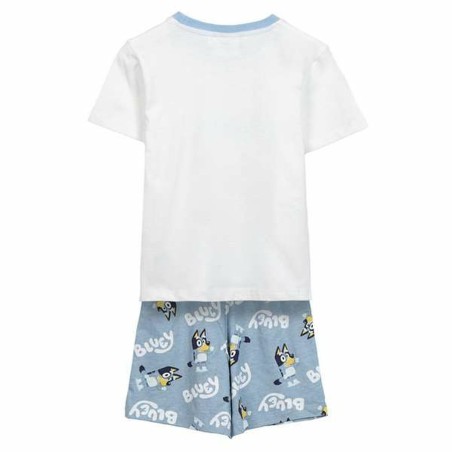 Pigiama Per bambini Bluey Bianco (6 Anni)