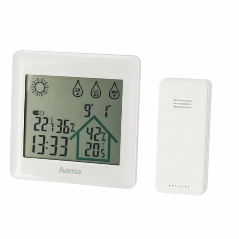 Stazione Meteorologica Multifunzione Hama Action Bianco Stazione Meteorologica Multifunzione Hama Action Bianco