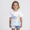 Maglia a Maniche Corte per Bambini Frozen Bianco