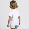 Maglia a Maniche Corte per Bambini Frozen Bianco