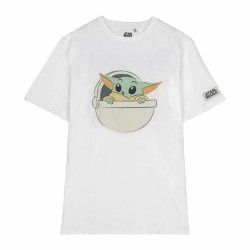 Maglia a Maniche Corte Donna The Mandalorian Bianco
