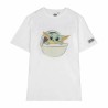 Maglia a Maniche Corte Donna The Mandalorian Bianco