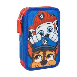 Astuccio Scuola The Paw Patrol Azzurro 12,5 x 19,5 x 4,5 cm