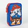 Astuccio Scuola The Paw Patrol Azzurro 12,5 x 19,5 x 4,5 cm