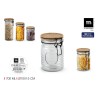 Barattolo di Vetro La Mediterránea ACACIA 0.7 L (12 Unità)