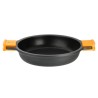 Casseruola BRA A270545 Nero Nero/Arancione Metallo Alluminio (45 cm)