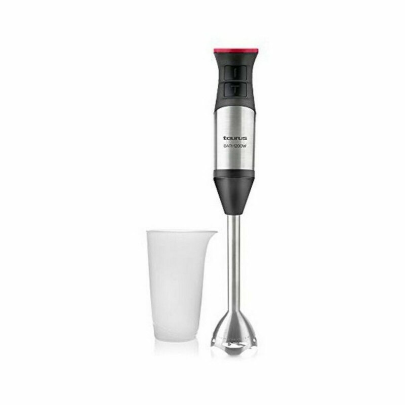 Frullatore ad Immersione Taurus 916365000 1200 W Argentato Frullatore ad Immersione Taurus 916365000 1200 W Argentato