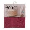 Telo da bagno Berilo 5312 Rosso Granato 80 % cotone 20 % Poliestere 50 x 0,5 x 90 cm (6 Unità)