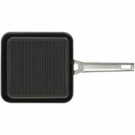 Griglia Valira 4646/25 28 x 28 cm Nero Metallo Alluminio Ø 28 cm Induzione