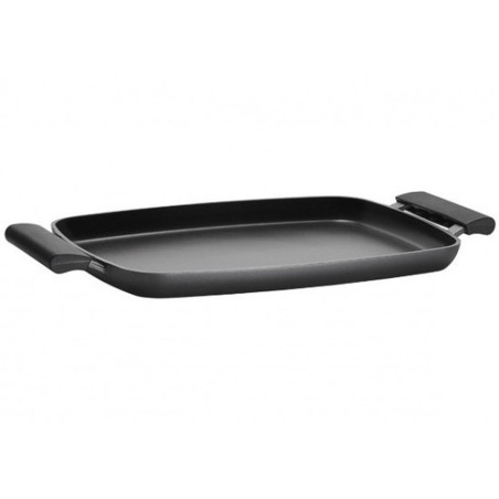 Griglia Inoxibar 18236 Nero 36 x 24 cm Alluminio