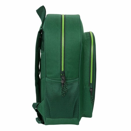 Zaino Scuola Real Betis Balompié Verde 32 x 38 x 12 cm