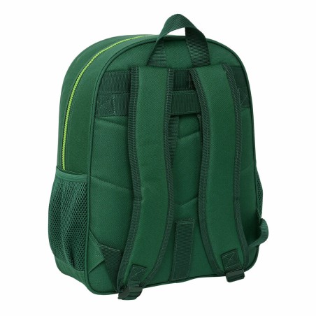 Zaino Scuola Real Betis Balompié Verde 32 x 38 x 12 cm