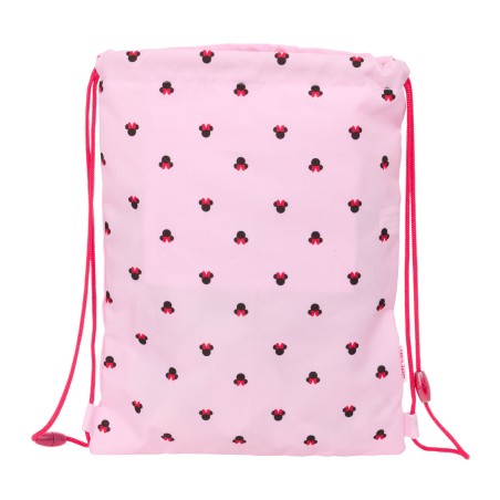 Zainetto con Cordini Minnie Mouse Naive Rosa 26 x 34 x 1 cm